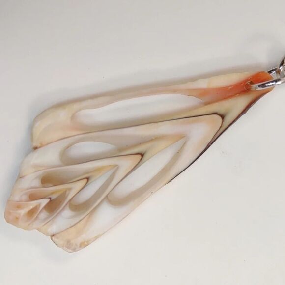 Seashell Keyring Slice Conch Seashell Clearwater Beach, Florida - Picture 2 of 15